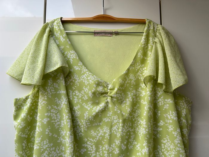 Robe verte Daxon - Taille 54 - photo numéro 2