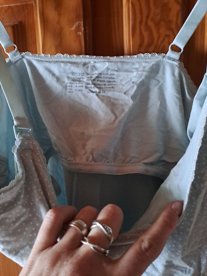 Débardeur d allaitement bleu xl - photo numéro 3