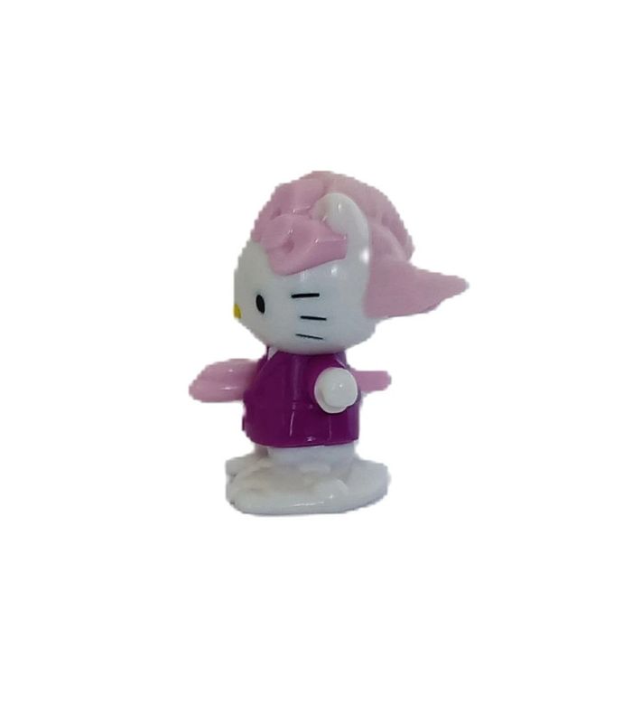 Figurine. Kinder. Hello Kitty salle de bain avec miroir Ff326c. Avec Bpz. Collection 2017 / 2018 - photo numéro 5