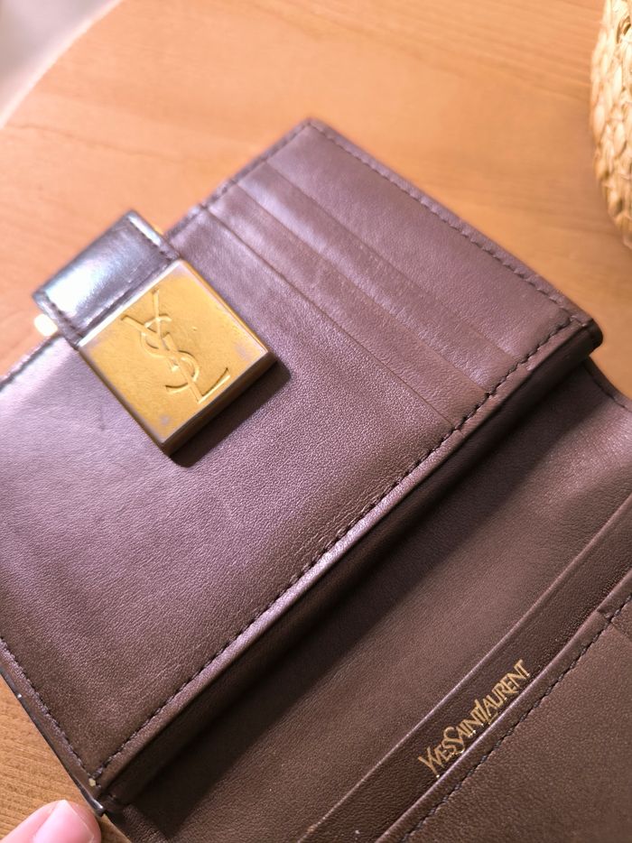Portefeuille Yves Saint Laurent vintage AUTHENTIQUE - photo numéro 6