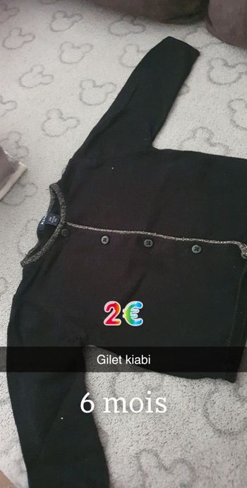 Gilet kiabi