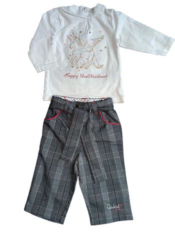 Ensemble tee shirt pantalon orchestra 6 mois