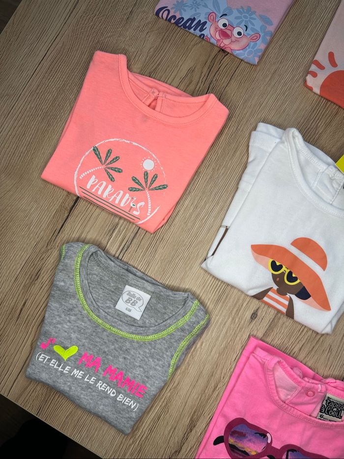 Lot de 11 t-shirts manches courtes - photo numéro 6
