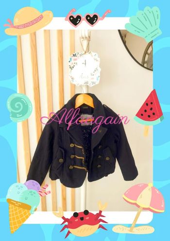 Manteau IKKS Navy 4ans