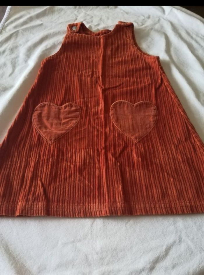 Robe salopette fille 5 ans