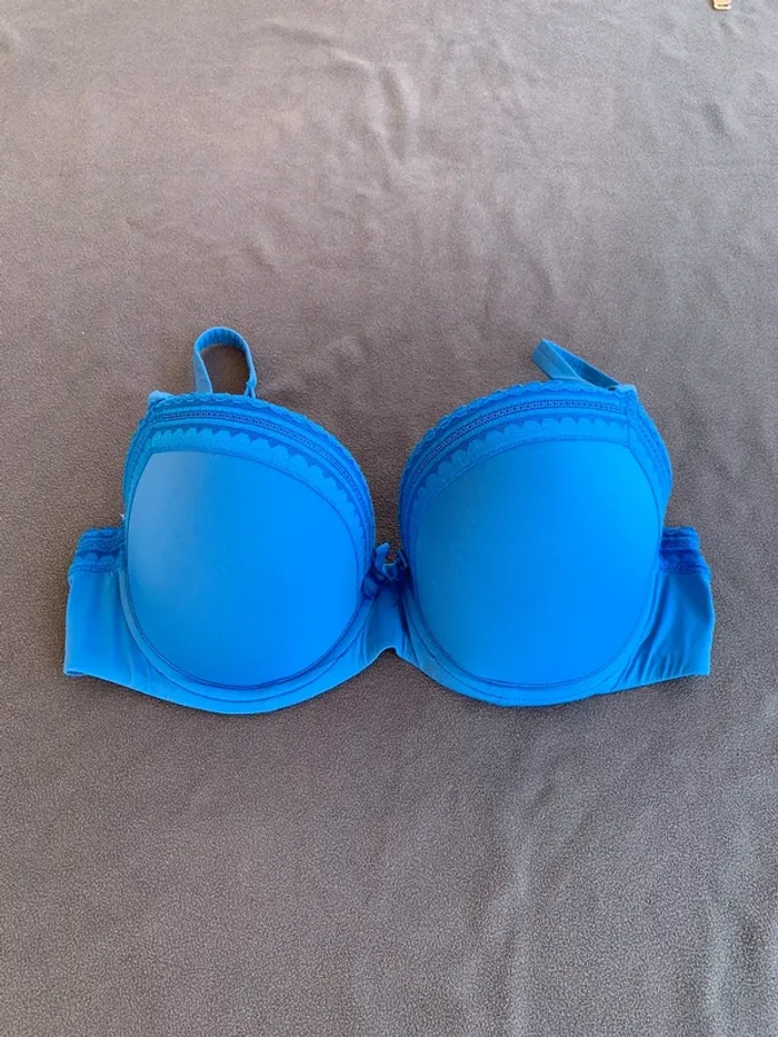 Soutien-gorge Princesse TamTam 90D bleu roi - photo numéro 2