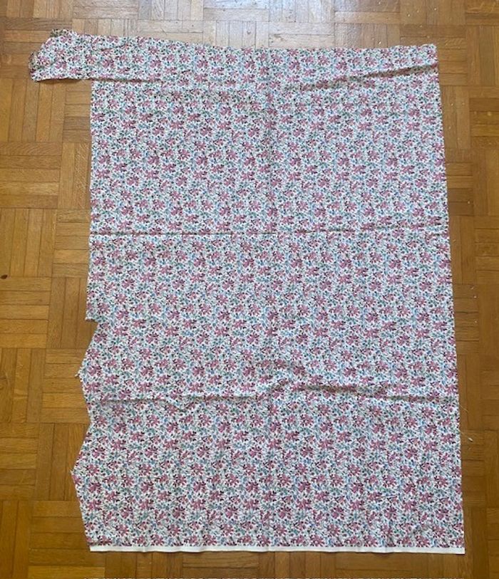 Tissu imprimé à fleurs - photo numéro 3