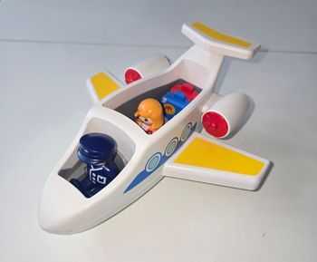 123 playmobil avion de ligne 6780 complet