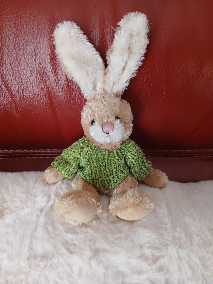 Peluche-doudou Lapinou * 30cm *Victor & co - photo numéro 2