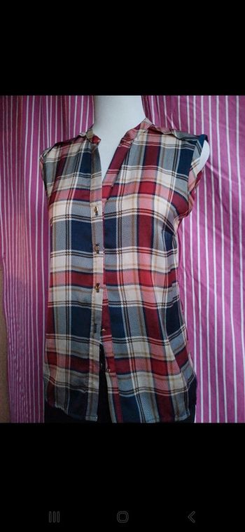 Chemisiers multicolores a carreaux