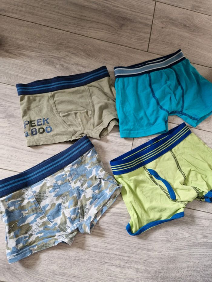 Lot de 4 boxer 2/3 ans