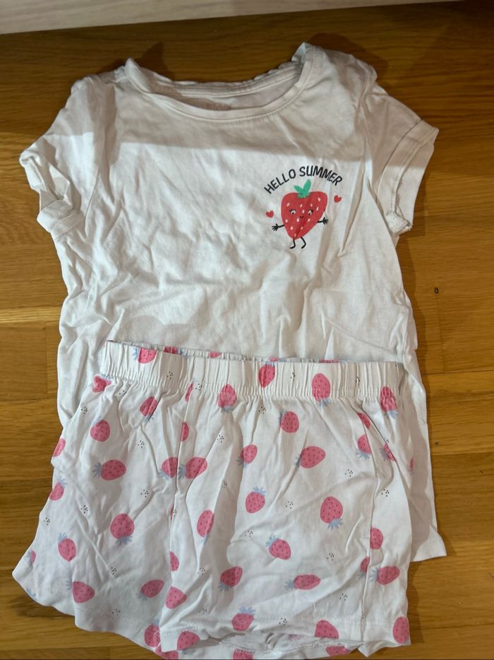 Lot de 3 pyjamas shorts fille - photo numéro 6
