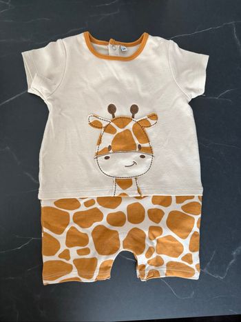 Combinaison mixte bébé