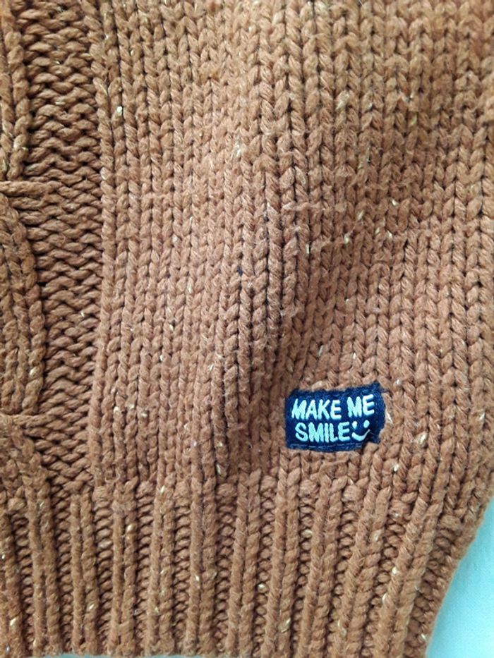 Pull marron - photo numéro 3