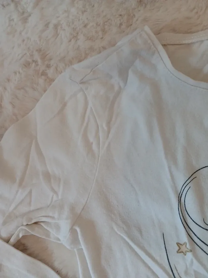 tee-shirt manche longue 10 ans fille 👧 - photo numéro 3