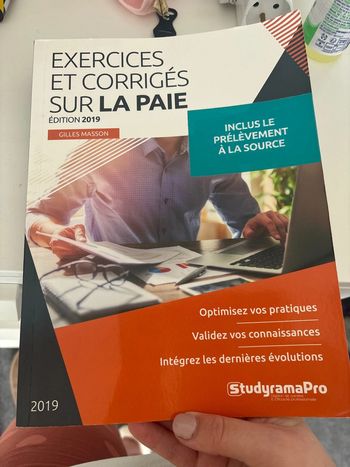 Livres Exercices et Corrigés sur la paie