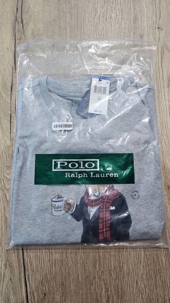 T-shirt Polo Ralph Lauren Bear – Neuf avec étiquett