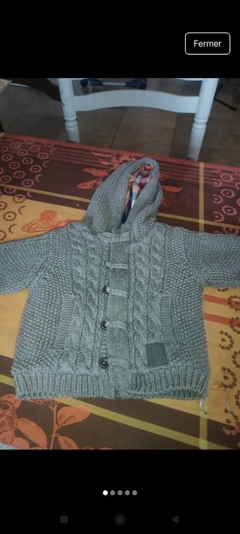 Très beau gilet garçon e79