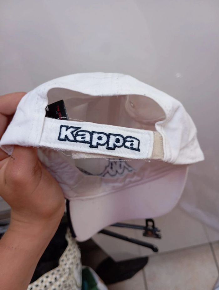Casquette Kappa TU blanche - photo numéro 4