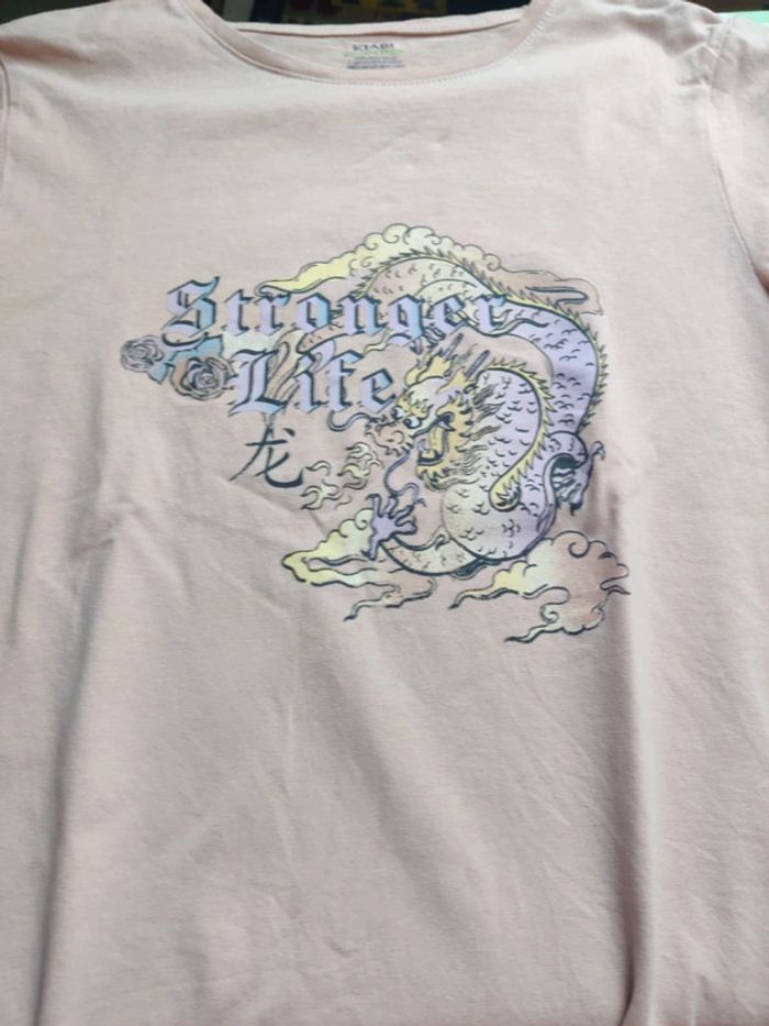 T-shirt rose - photo numéro 4