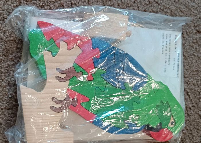 Puzzle perroquet - photo numéro 2