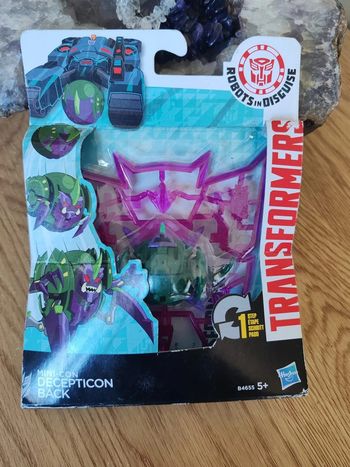 Lot Transformers Decepticon Back b4655 et Slipstream b4657