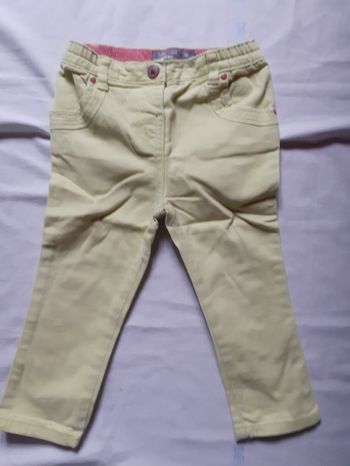 Pantalon jaune clair