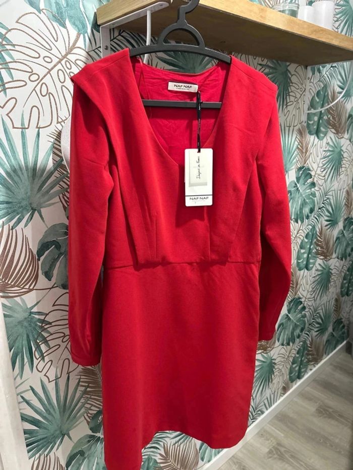 Robe rouge nafnaf