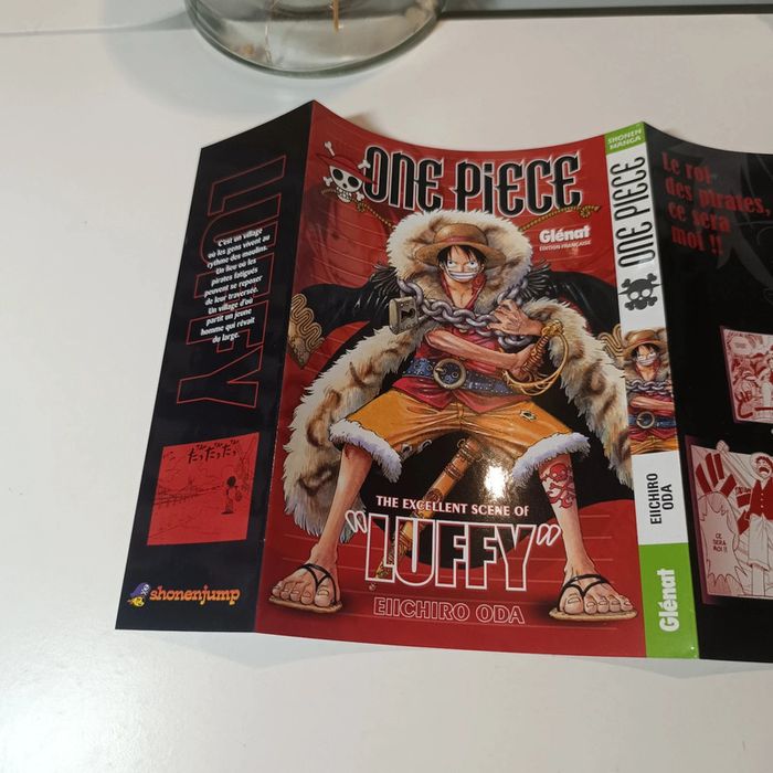 Jaquette one piece log Luffy - photo numéro 2