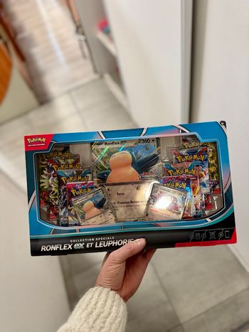 [NEUF] Coffret Ronflex ex et Leuphorie ex Pokémon