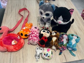 Lot de 11 peluches TY