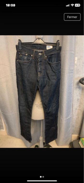 Jean mixte g- star taille 38/ 40 + trousse  et autre 
