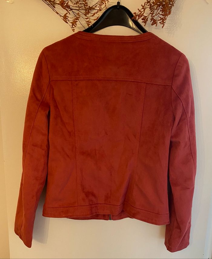 Veste mi-saison pour femme  effet dim , en très bon état , taille 38/40 - photo numéro 6