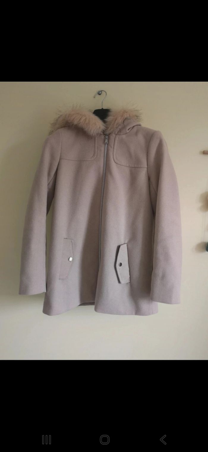 Manteau beige femme