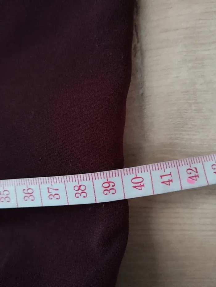 Robe Morgan taille 38 couleur lie de vin - photo numéro 7