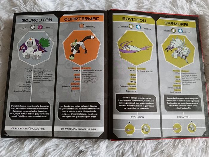 Livre Pokémon : Pokédex de Kanto à Alola _ Hachette Jeunesse - photo numéro 10