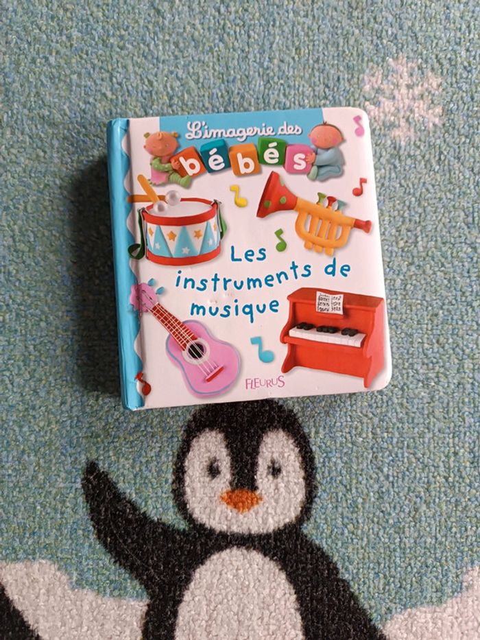 Livre les instruments de musique imagerie des bébés