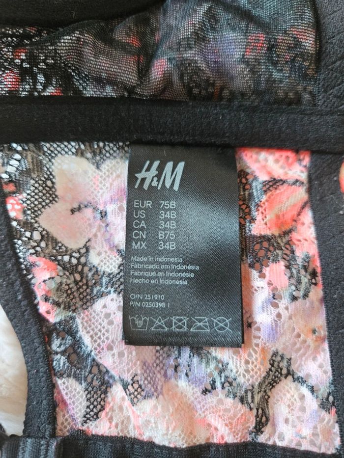 Soutien gorge taille 75b h&m - photo numéro 6