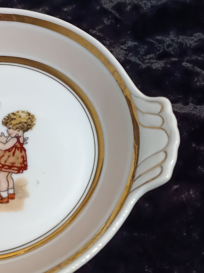Assiette ancienne à anses - photo numéro 5