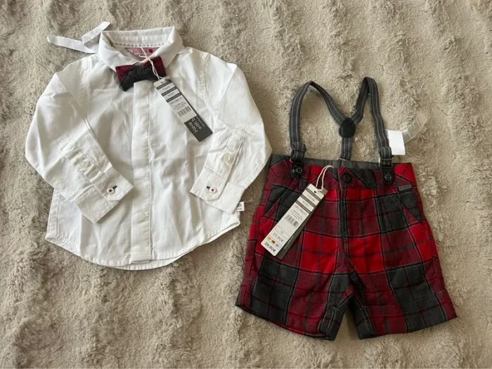 Magnifique ensemble bébé garçon 18 mois Boboli - photo numéro 2
