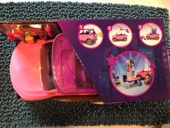Voiture transformable Barbie - n e u ve - photo numéro 3
