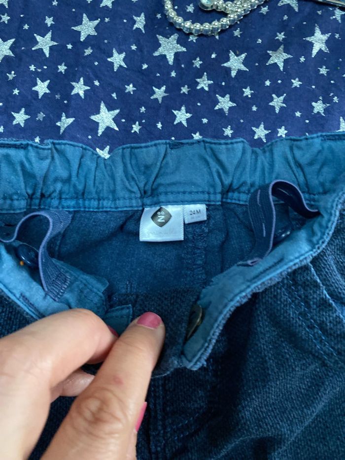 Pantalon velour 24 mois - photo numéro 3