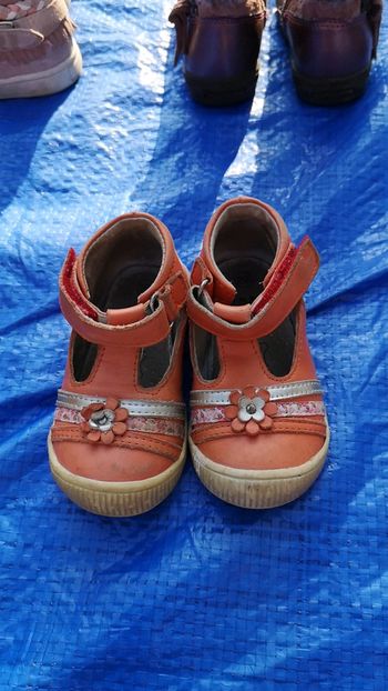 Chaussures orange 20