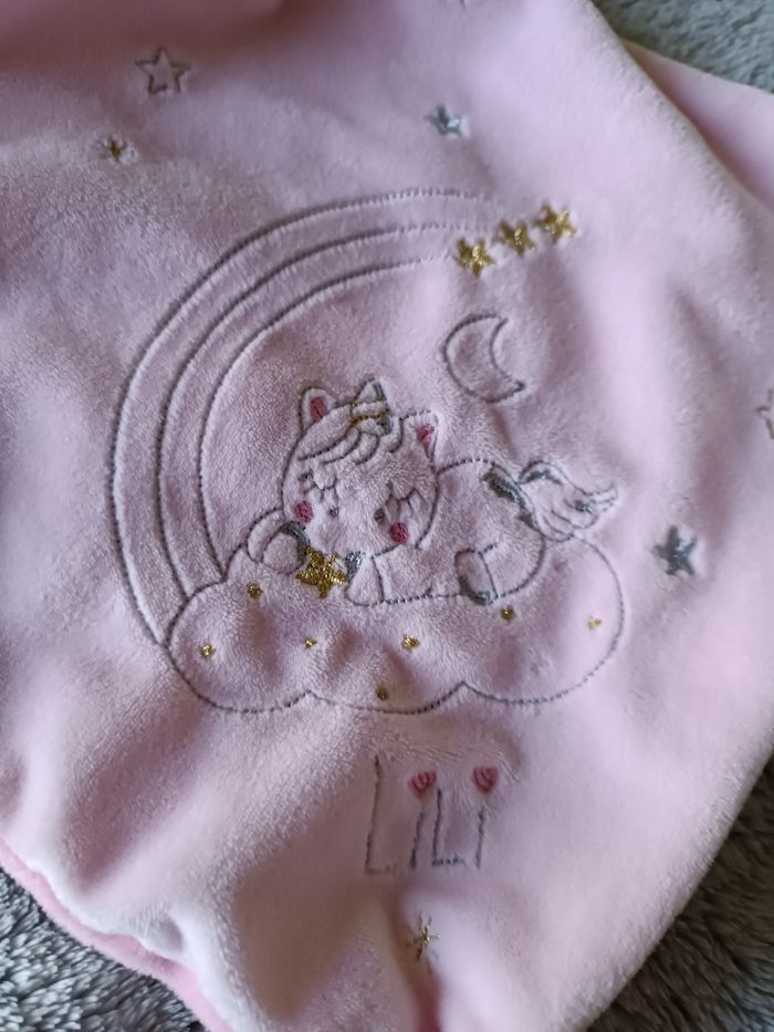 Doudou licorne rose – tout doux - photo numéro 2