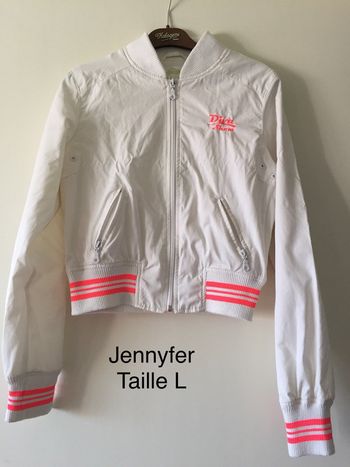Veste blanche Jennyfer Taille L