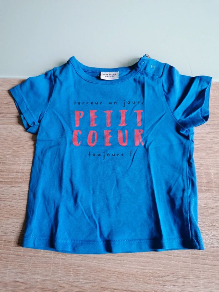 T-shirts courte manche 9mois 12mois