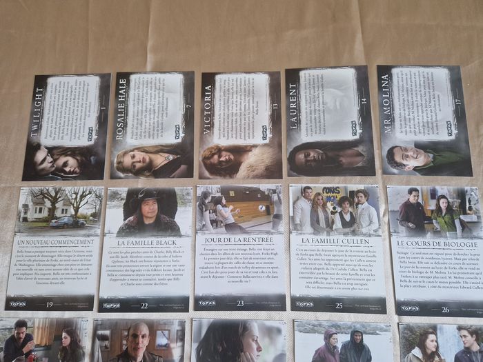 Lot de 20 cartes Twilight topps - photo numéro 5