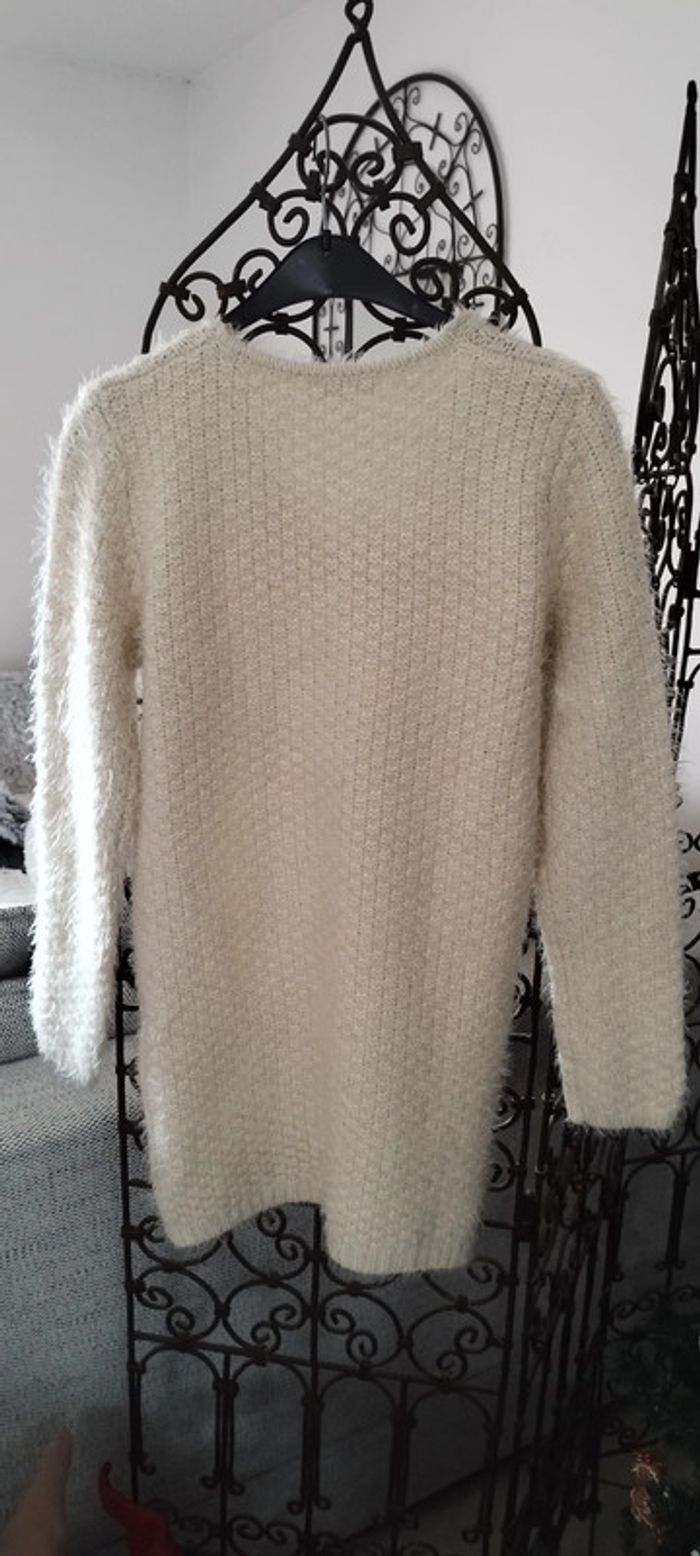 Pull avec fermeture éclair Peace N' Love. Très bon état - photo numéro 3