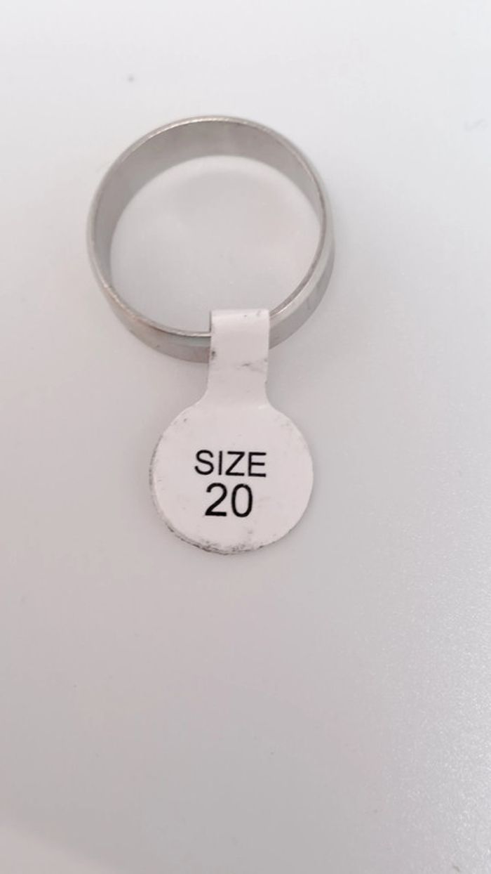 🦚Bague homme taille 20 - photo numéro 4