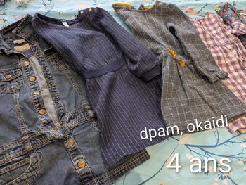 Lot de 15 robes 4 ans okaidi, dpam 